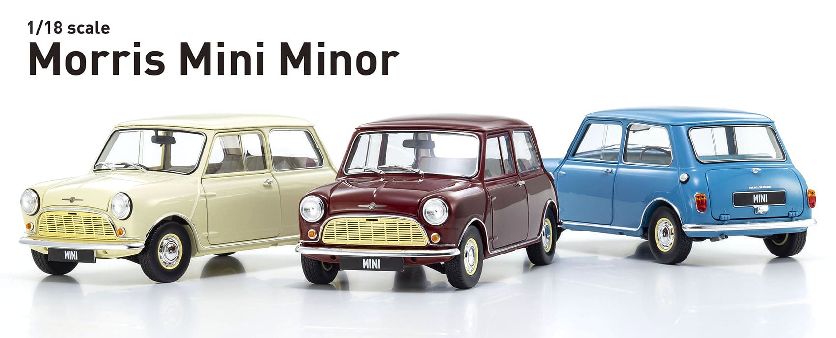 KYOSHO ORIGINAL 1/18scale Morris Mini Minor