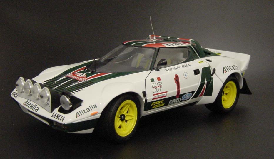 PSD21 47 118 Lancia Stratos HF Rally Alitalia 1977 Monte Carlo Rally 
