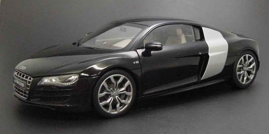 Audi R8 Convertible Matte Black
