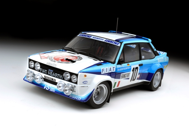 PSD 48 47 118 scale FIAT 131 ABARTH WORKS No10 1980 RALLY MONTE CARLO