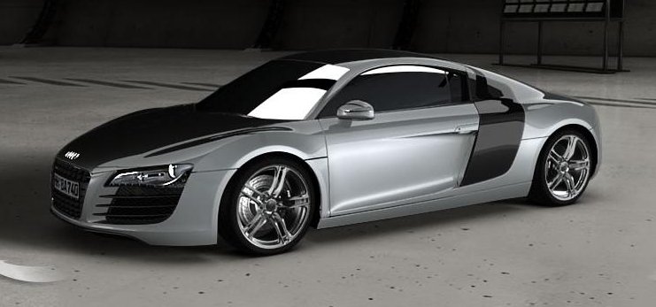 PSD25 46 118 Audi R8 42FSI V8 Suzuka Grey 09213SG 090223 1634