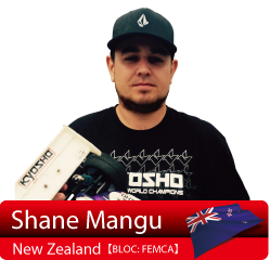 Shane Mangu / New ZealandyBLOC: FEMCAz