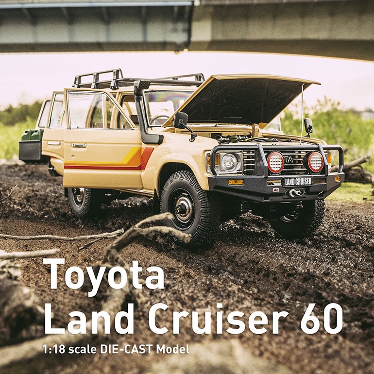 1/18 Toyota Land Cruiser 60｜kyosho miniature car KS08956