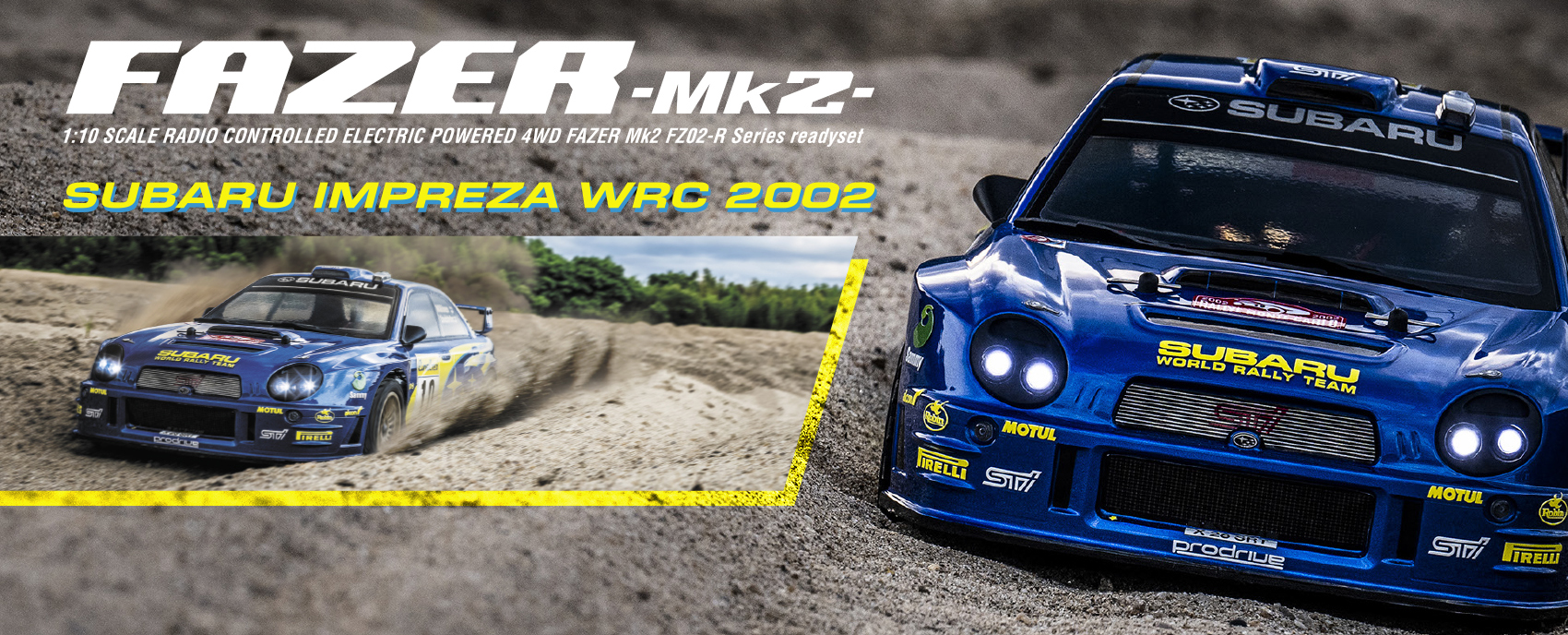 FAZER Mk2 FZ02-R Series readyset SUBARU IMPREZA WRC 2002