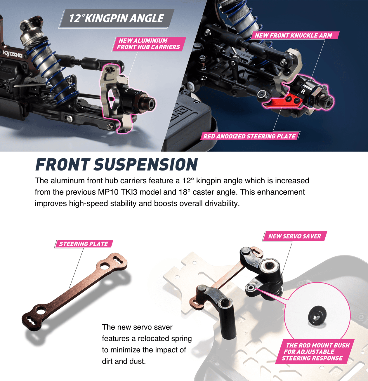 MAIN CHASSIS / FRONT SUSPENSION