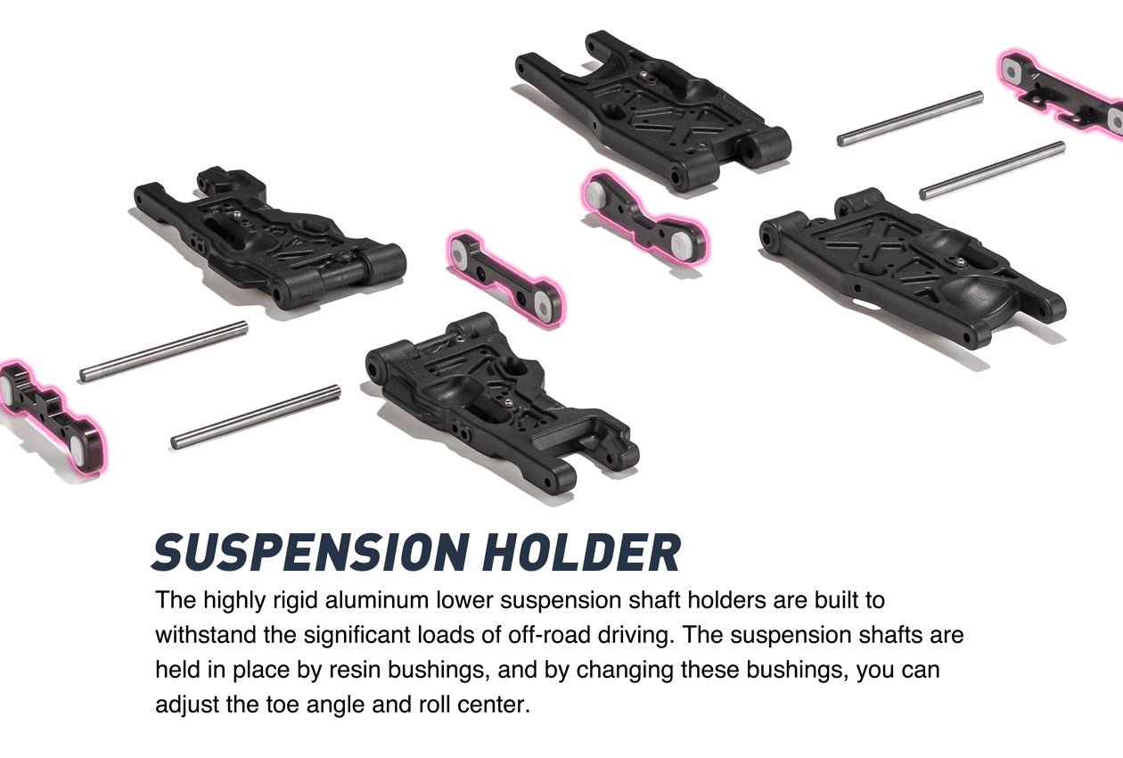 MAIN CHASSIS / SUSPENSION HOLDER