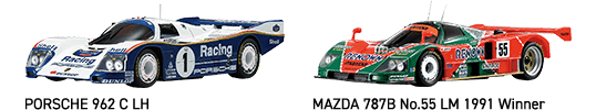 PORSCHE 962 / MAZDA 787B