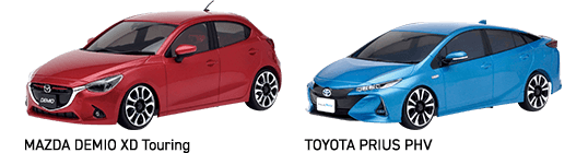 MAZDA DEMIO / TOYOTA PRIUS