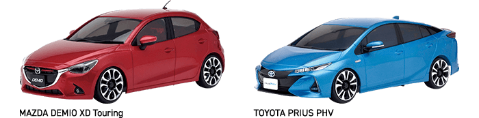 MAZDA DEMIO / TOYOTA PRIUS