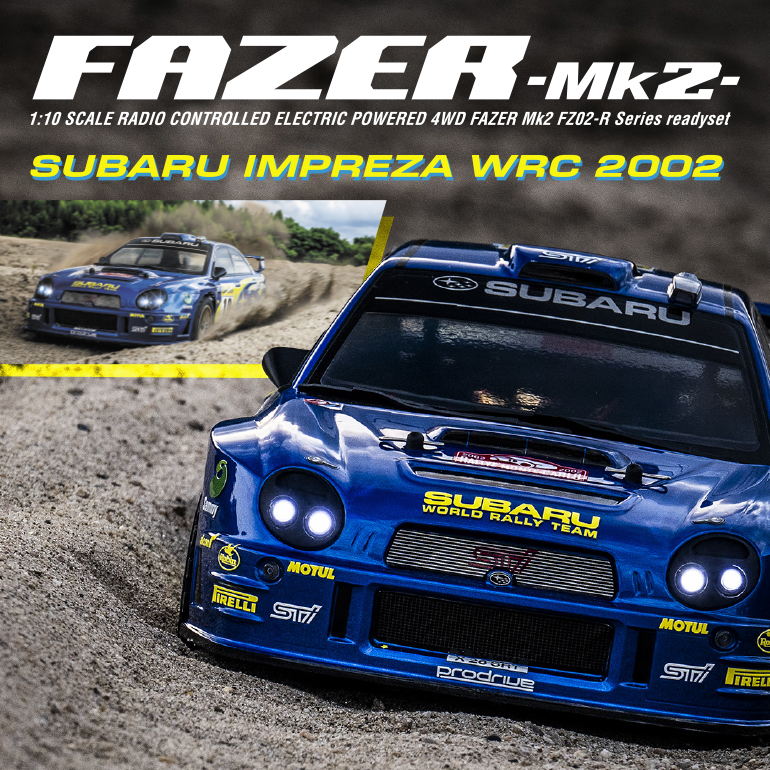 FAZER Mk2 FZ02-R Series readyset SUBARU IMPREZA WRC 2002