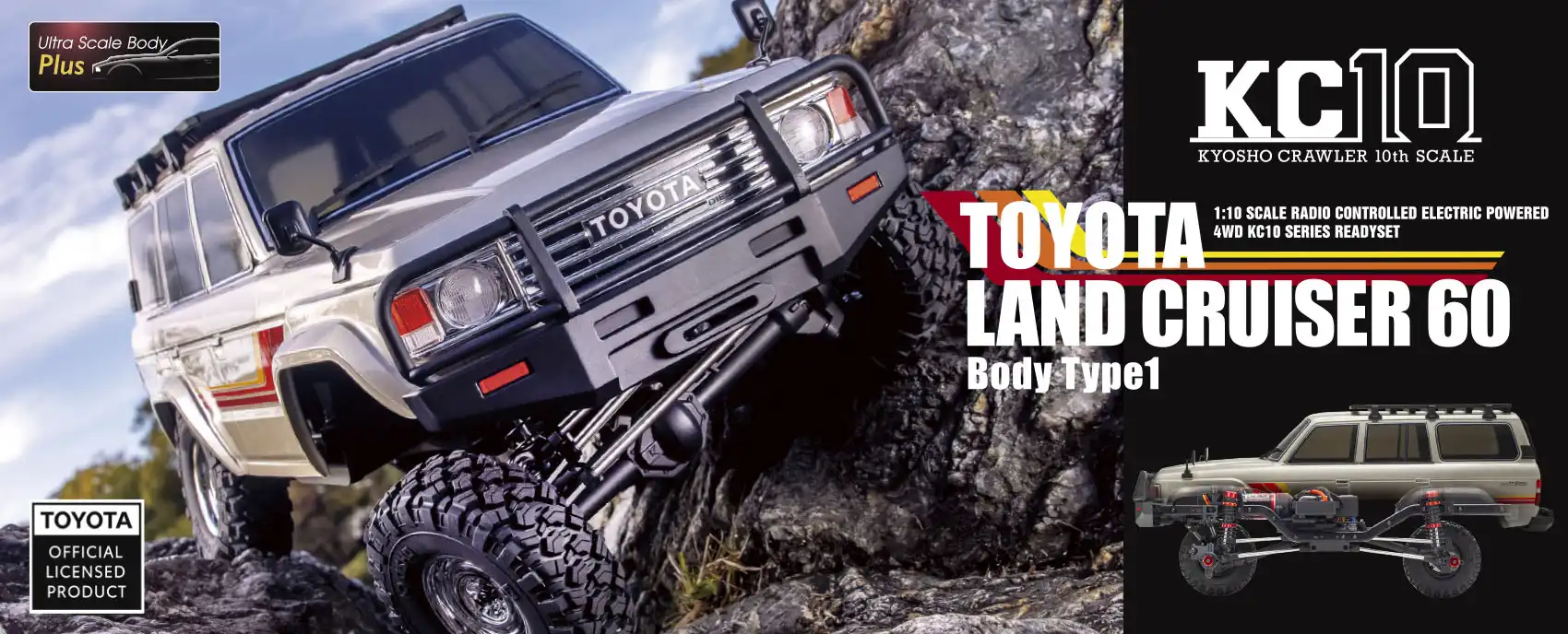 [KC10] TOYOTA LAND CRUISER 60 Body Type1
